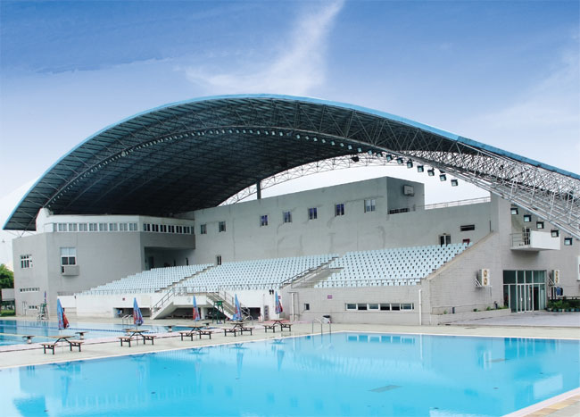 黑龙江游泳馆网架